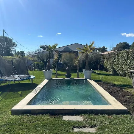 Ideal Pour Vos Avec Piscine Et Jacuzzi A 15 Min De La בית נופש