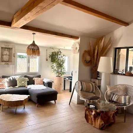 Ideal Pour Vos Avec Piscine Et Jacuzzi A 15 Min De La בית נופש *
